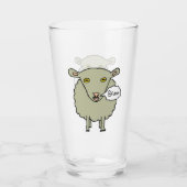 Baa Sheep Glas (Voorkant)