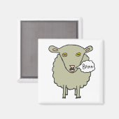 Baa Sheep Magneet (Voorkant / Achterkant)