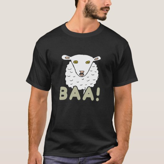 Baa Sheep T-shirt (Voorkant)