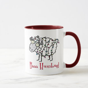 Baaa Humbug Christmas Mug