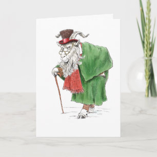 Baaa, Humbug! Ebeneezer Scrooge Geit Kaart