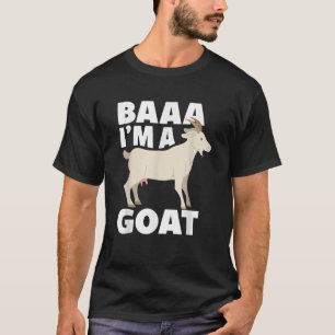 BAAA Ik ben een geitenliefhebber Animal Keeper Gif T-shirt