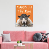 Baaad naar de botte canvas afdruk (Insitu (Woonkamer))