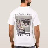 BaaBaaDoo Boerderij T-shirt (Achterkant)