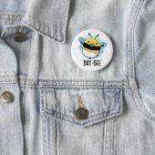 Baai-bijen Funny Baby Bee Pun Ronde Button 5,7 Cm (In situ)