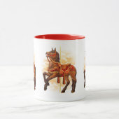 Baai Carousel Paard Mok (Midden)
