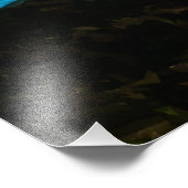 Baai op weg naar Hana Maui Abstract Foto Afdruk (Hoek)