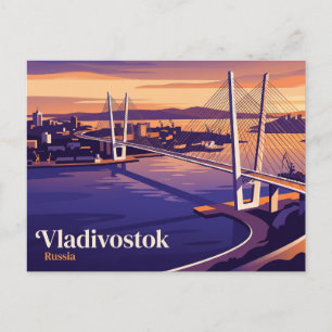 Baai van de Gouden Hoorn Rusland Briefkaart
