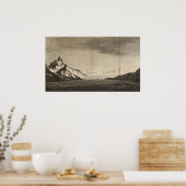 Baai van eigendom, Zuid-Georgië Poster (Keuken)