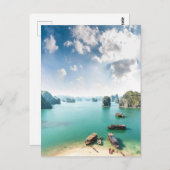 Baai van Ha Long Vietnam Briefkaart (Voorkant / Achterkant)