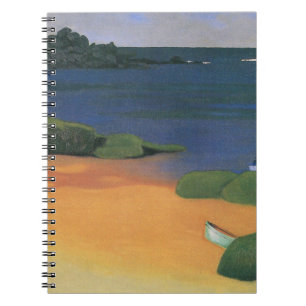 Baai van Tregastel van Felix Vallotton, Fine Art Notitieboek