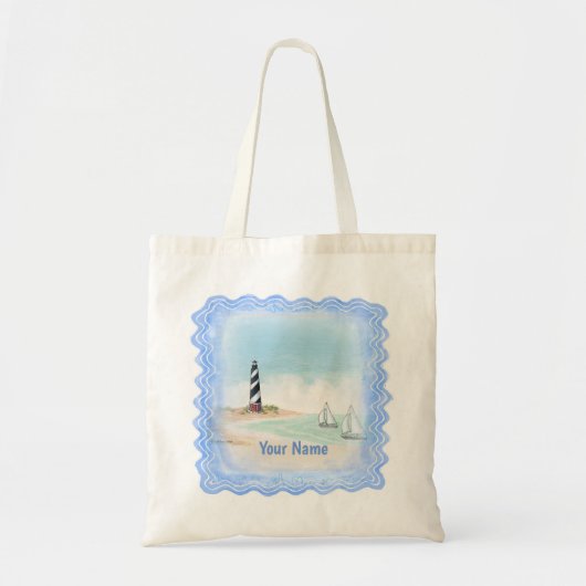 Baai Vuurtoren tote bag (Voorkant)
