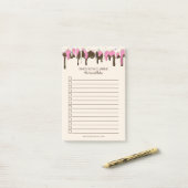 Baakte artikelen Bakery Business Post-it Opmerking Post-it® Notes (Op bureau)