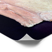 Baal Hammon zat op zijn troon Poster (Hoek)