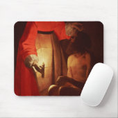 Baan van zijn vrouw muismat (Met muis)