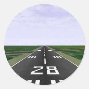 Baanbaan Ronde Sticker