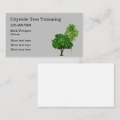 Baanmaak en service  visitekaartje (Voorkant / Achterkant)