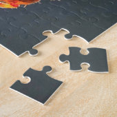 Baanspin in web legpuzzel (Zijkant)