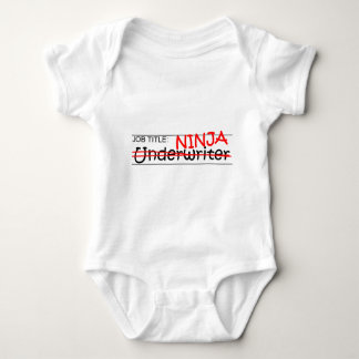 Baantitel Ninja - underwriter Romper