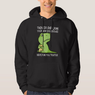 Baanwisseling Afscheid Collega Vertrek Afdeling Hoodie