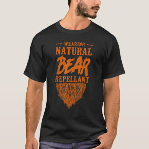 Baard Baardige Man Rode Baard Mijn Natuurlijk Dr T-shirt