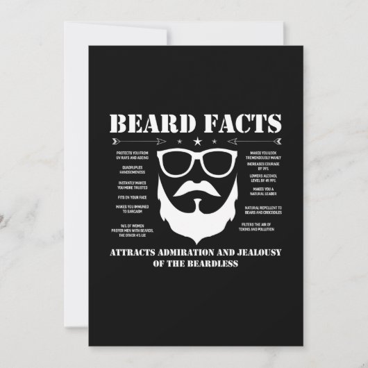 Baard Feiten Kaart (Voorkant)