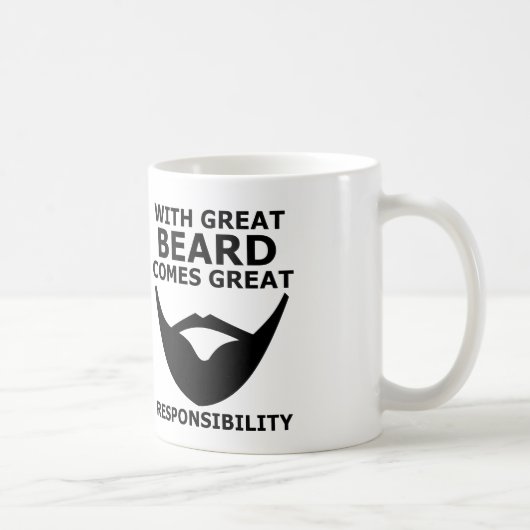 baard koffiemok (Rechts)