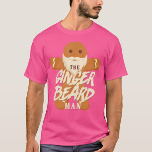 Baard Liefhebber Baardige Man Kerst Ginger Brood G T-shirt