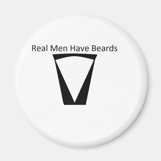 baard magneet (Voorkant)