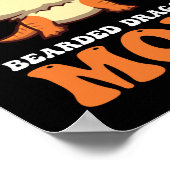 Baarddraak Moeder Poster (Hoek)