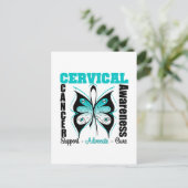 Baarmoederhalskanker Briefkaart (Staand voorkant)