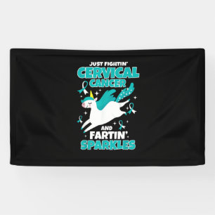 Baarmoederhalskanker Grappig Eenhoorn Scheten Spar Spandoek