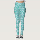Baarmoederhalskanker Leggings Ribbon Angel (Voorkant)