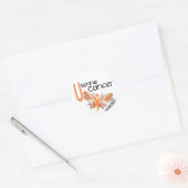 Baarmoederkanker VLINDER 3.1 Ronde Sticker (Envelop)