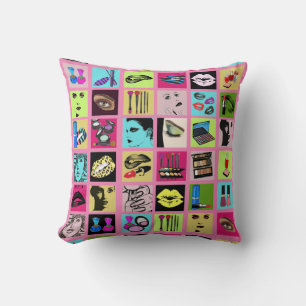 baarmoeders gezichten Makeup Beauty Cosmetics coll Kussen