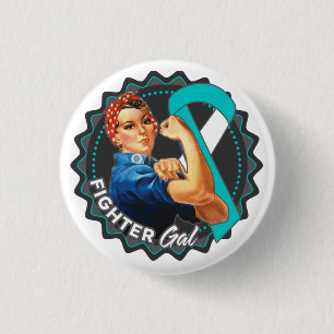Baarmoederskruid Ronde Button 3,2 Cm
