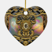 Baarnetscue Dubois Monogram Keramisch Ornament (Achterkant)