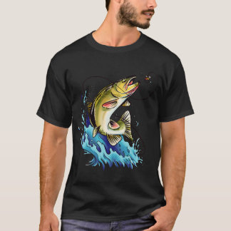 Baars vissen t-shirt