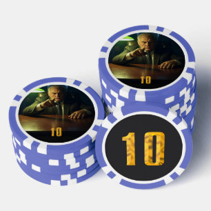Baas 10 dollar poker chip