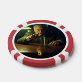 Baas 5 dollar poker chip (Enkel)