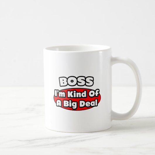 Baas...Big Deal Koffiemok (Rechts)