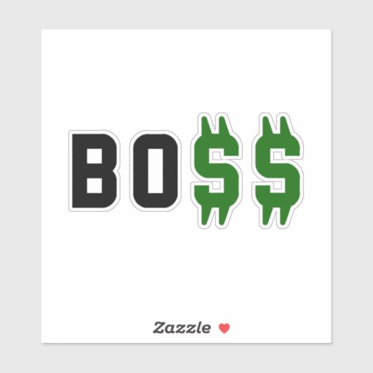 Baas, Bo$ Sticker (Vel)