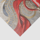 Baas dame op punt, moderne vrouw tissuepapier (Detail)