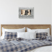 Baas Dame Opgespannen Canvasprint Canvas Afdruk (Insitu (Slaapkamer))