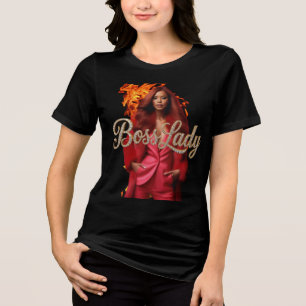 Baas Dame T-Shirt Tri-Blend Shirt