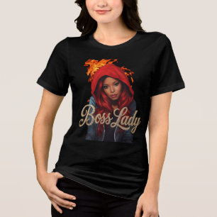 Baas Dame T-Shirt Tri-Blend Shirt