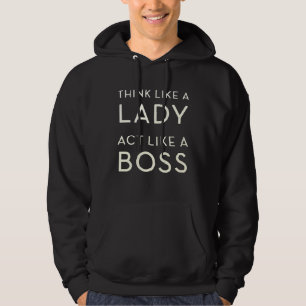 Baas Dame vrouwelijke tieners Hoodie