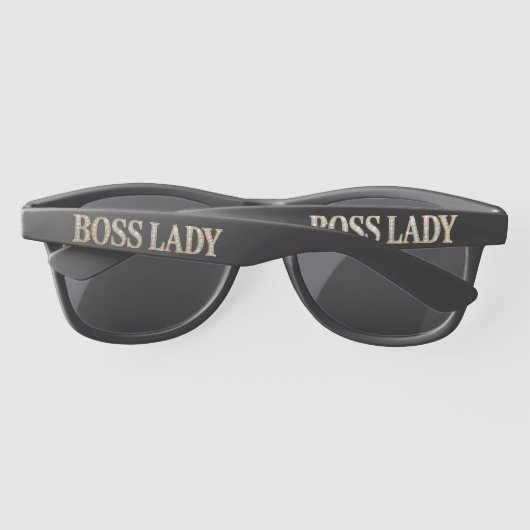 Baas Dames Plastic Zonnebril (Achterkant)