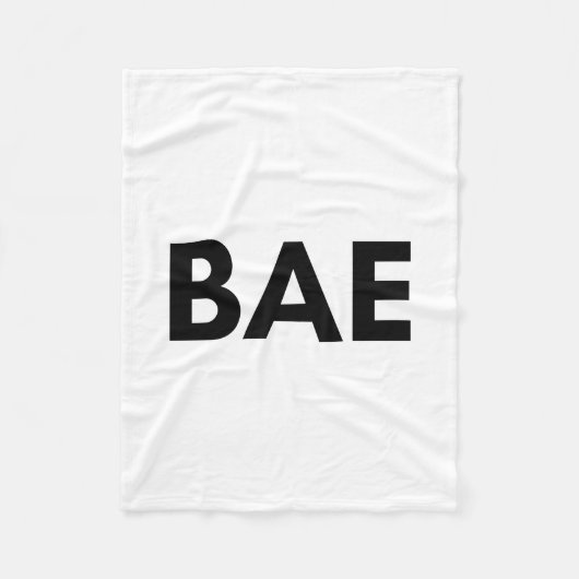 baas fleece deken (Voorkant)