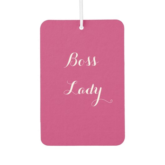 Baas Lady Air Freshner Luchtverfrisser (Voorkant)
